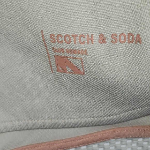 Scotch & Soda Womens Cream Casual Shorts Elastic Waist‎ Athleisure - Picture 6 of 10